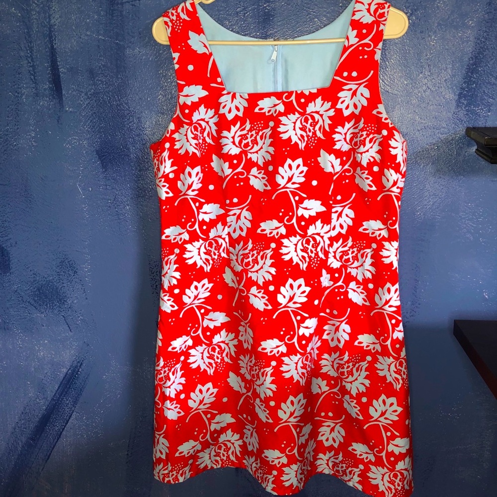 Reversible Red/Blue Dress